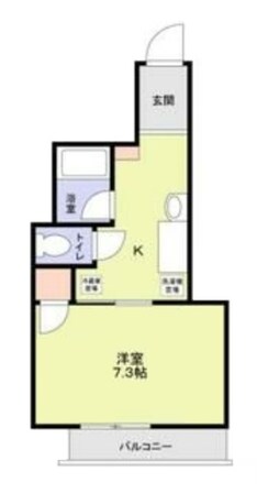 丸昌西マンションの物件間取画像